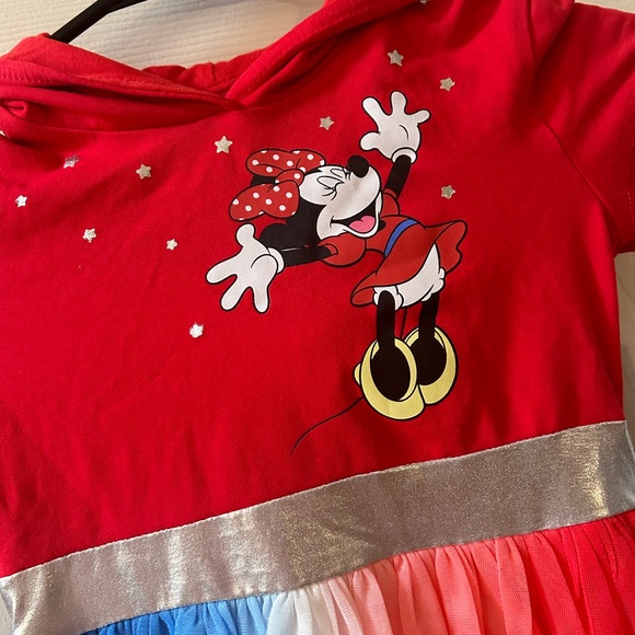 **NWT** Minnie Mouse Patriotic Tulle Dress - Picture 5 of 5